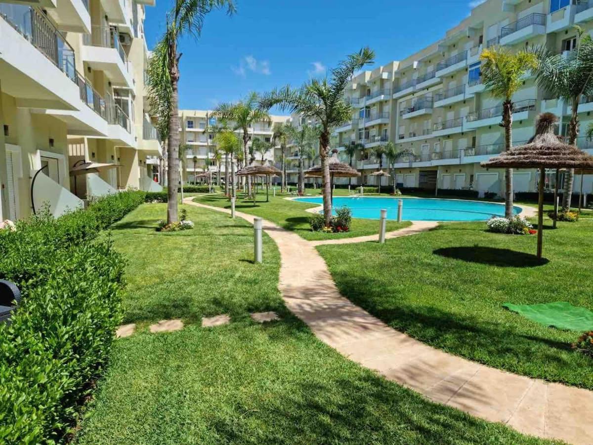 Lux Apartment In Bouznika With Pool Luaran gambar